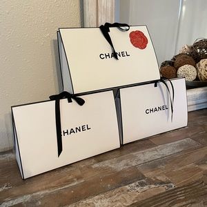 Chanel gift boxes bundle of 3